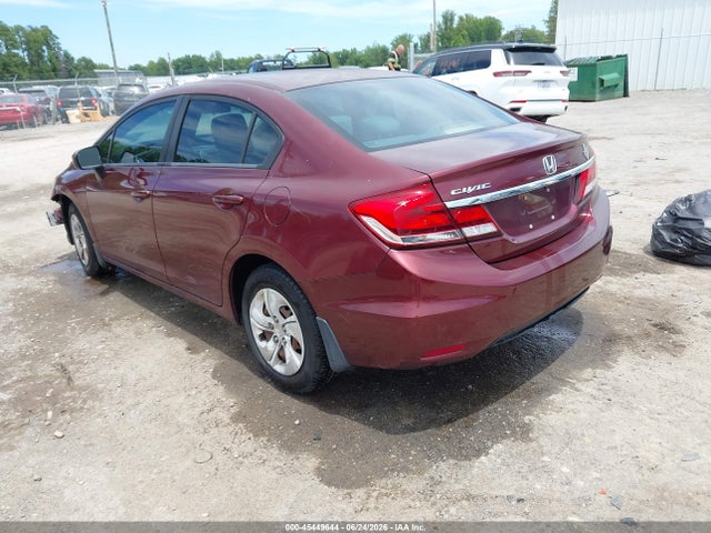 45449644 :رقم المزاد ، 2HGFB2F57EH510854 vin ، 2014 Honda Civic Lx مزاد بيع