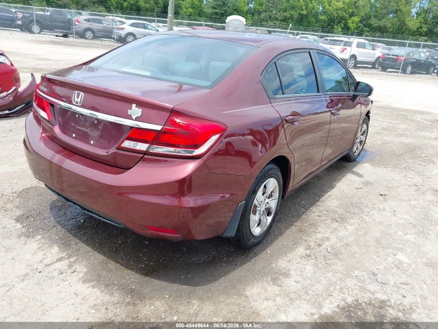 Honda Civic Lx 2014 2HGFB2F57EH510854 Image 4