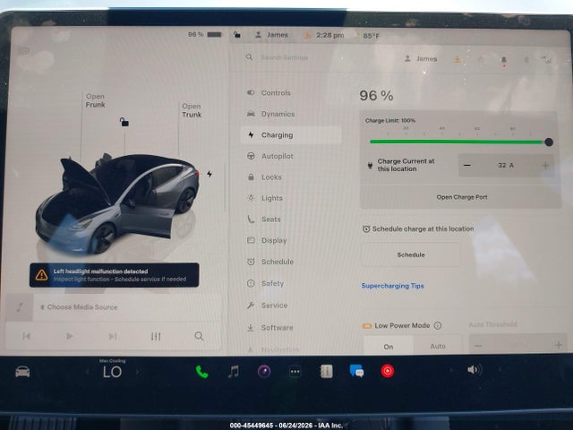 Продажа на аукционе авто 2023 Tesla Model 3 Rear-wheel Drive, vin: 5YJ3E1EAXPF653842, номер лота: 45449645