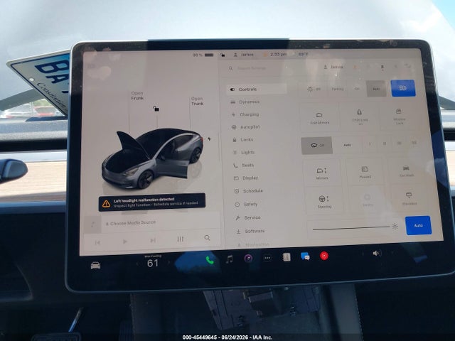 Продажа на аукционе авто 2023 Tesla Model 3 Rear-wheel Drive, vin: 5YJ3E1EAXPF653842, номер лота: 45449645