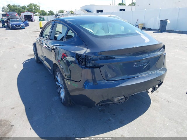 Продаж на аукціоні авто 2026 Tesla Model 3 Premium Rear-wheel Drive/rear-wheel Drive, vin: 5YJ3E1EA9TF160423, номер лоту: 45449647