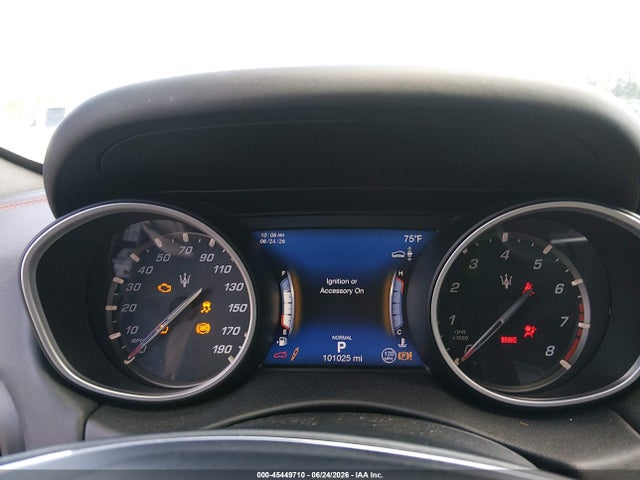 2019 Maserati Levante მანქანა იყიდება აუქციონზე, vin: ZN661XUA8KX309727, აუქციონის ნომერი: 45449710