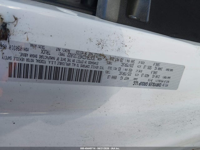 Auction sale of the 2014 Ram Promaster 2500 High Roof, vin: 3C6TRVCDXEE131022, lot number: 45449714