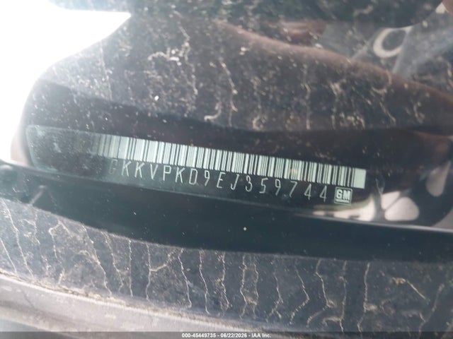 45449735 :رقم المزاد ، 1GKKVPKD9EJ359744 vin ، 2014 Gmc Acadia Sle-2 مزاد بيع