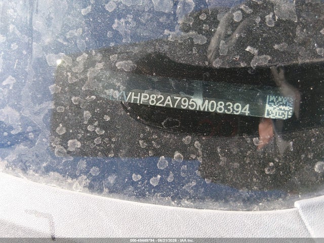 2009 Mazda Mazda6 I Grand Touring მანქანა იყიდება აუქციონზე, vin: 1YVHP82A795M08394, აუქციონის ნომერი: 45449794