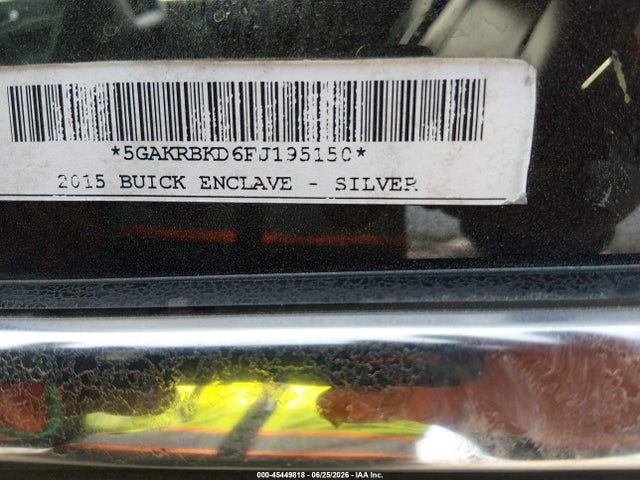Продаж на аукціоні авто 2015 Buick Enclave Leather, vin: 5GAKRBKD6FJ195150, номер лоту: 45449818
