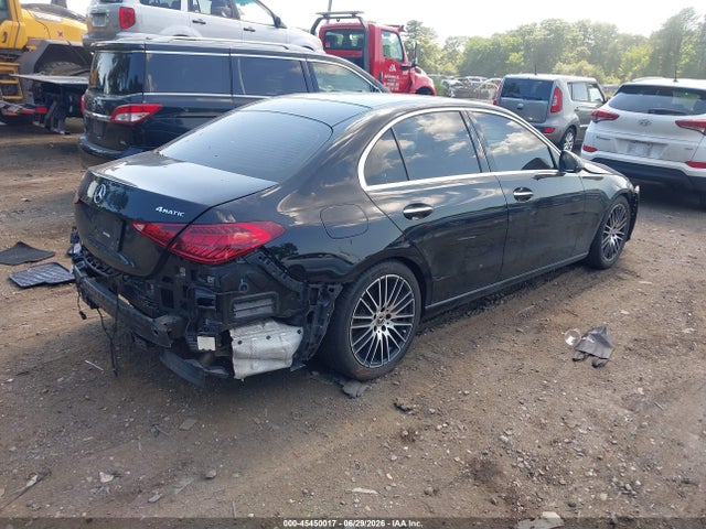 Продаж на аукціоні авто 2022 Mercedes-benz C 300 4matic, vin: W1KAF4HB8NR040612, номер лоту: 45450017