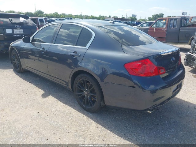 2012 Infiniti G37 Journey მანქანა იყიდება აუქციონზე, vin: JN1CV6AP0CM625222, აუქციონის ნომერი: 45450046