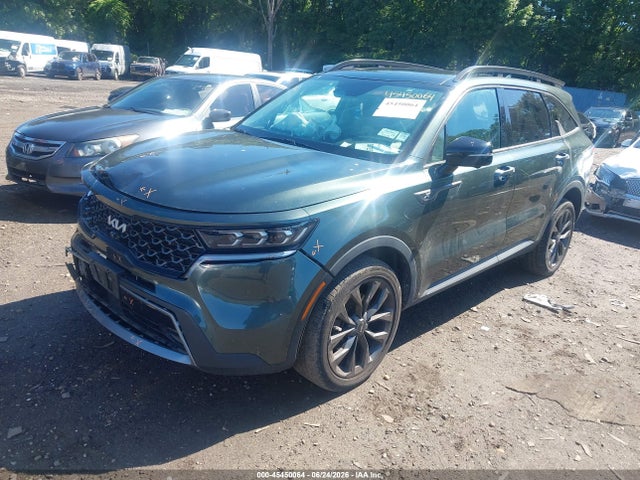45450064 :رقم المزاد ، 5XYRKDLF0NG086114 vin ، 2022 Kia Sorento X-line Sx Prestige مزاد بيع