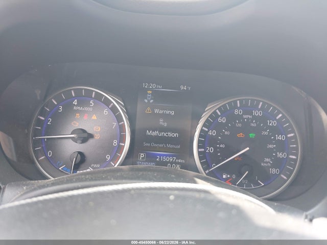 Aukcja sprzedaży 2015 Infiniti Q50 Hybrid Sport, vin: JN1AV7AP9FM790087, numer aukcji: 45450066