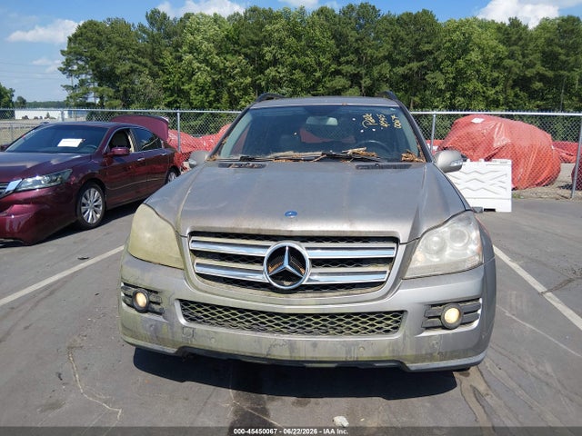 Auction sale of the 2008 Mercedes-benz Gl-class 4.6l, vin: 4JGBF71E08A325579, lot number: 45450067