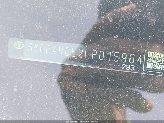 Toyota COROLLA SE 2020 5YFP4RCE2LP015964 Image 9