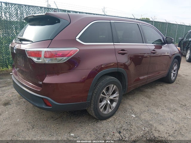 Toyota Highlander Le Plus V6 2014 5TDZKRFHXES011370 Image 4