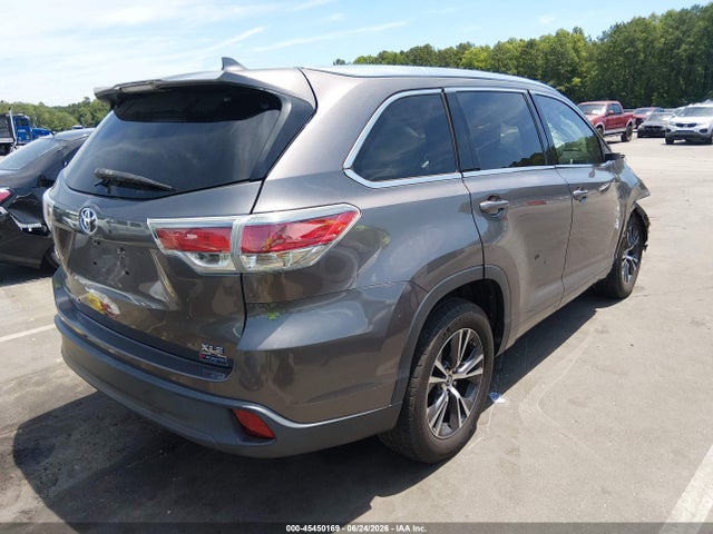 Продажа на аукционе авто 2016 Toyota Highlander Xle V6, vin: 5TDKKRFH3GS140085, номер лота: 45450169