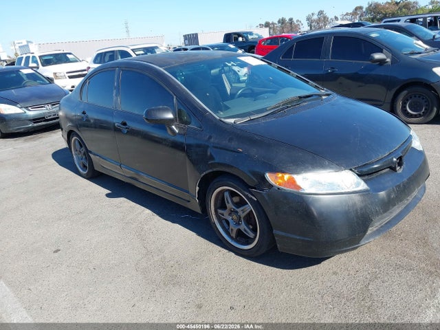 2008 Honda Civic Lx მანქანა იყიდება აუქციონზე, vin: 2HGFA16528H521276, აუქციონის ნომერი: 45450196
