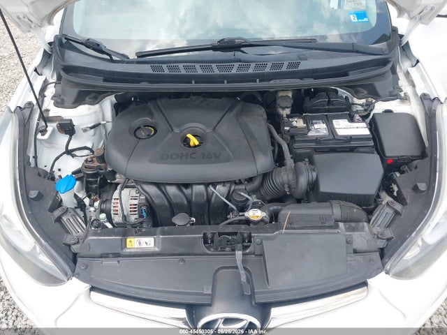 2016 Hyundai Elantra Limited მანქანა იყიდება აუქციონზე, vin: 5NPDH4AE2GH669007, აუქციონის ნომერი: 45450305