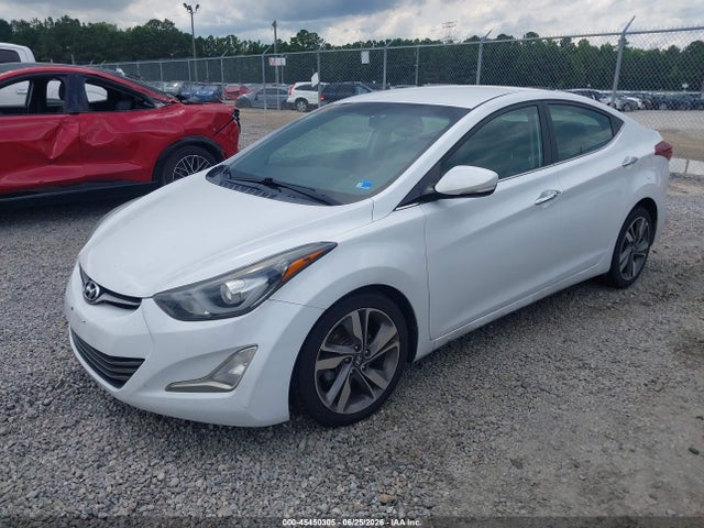 2016 Hyundai Elantra Limited მანქანა იყიდება აუქციონზე, vin: 5NPDH4AE2GH669007, აუქციონის ნომერი: 45450305