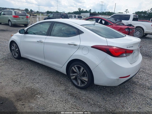 2016 Hyundai Elantra Limited მანქანა იყიდება აუქციონზე, vin: 5NPDH4AE2GH669007, აუქციონის ნომერი: 45450305