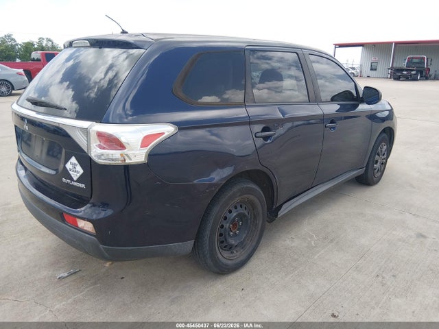 2014 Mitsubishi Outlander Es მანქანა იყიდება აუქციონზე, vin: JA4AD2A35EZ017211, აუქციონის ნომერი: 45450437