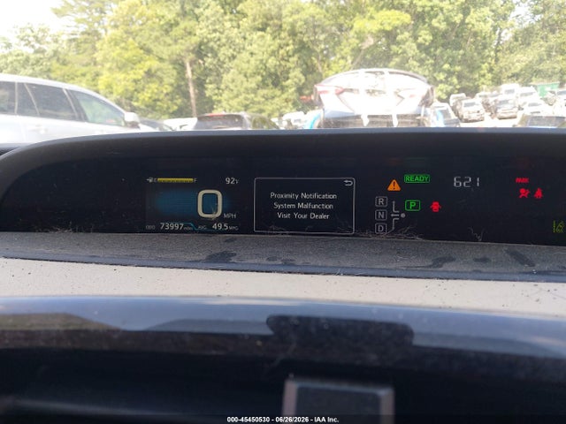 2017 Toyota Prius One მანქანა იყიდება აუქციონზე, vin: JTDKBRFU3H3564429, აუქციონის ნომერი: 45450530