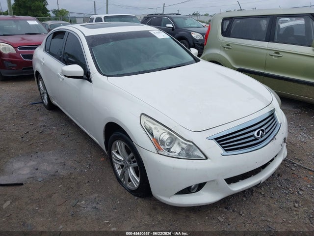 2012 Infiniti G37x მანქანა იყიდება აუქციონზე, vin: JN1CV6AR1CM976707, აუქციონის ნომერი: 45450557