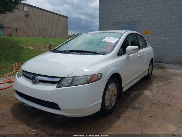 2008 Honda Civic Hybrid მანქანა იყიდება აუქციონზე, vin: JHMFA36228S015485, აუქციონის ნომერი: 45450874