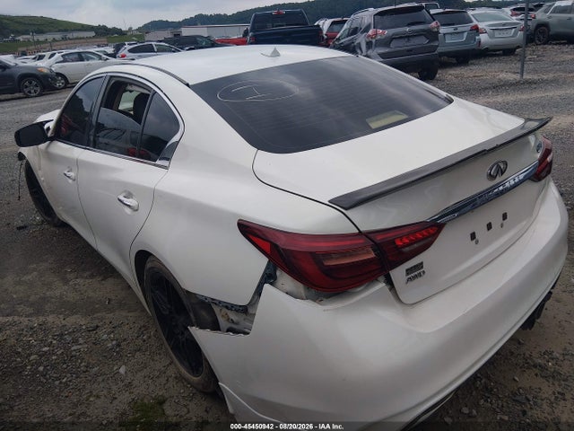 Aukcja sprzedaży 2018 Infiniti Q50 3.0t Luxe, vin: JN1EV7AR3JM436481, numer aukcji: 45450942
