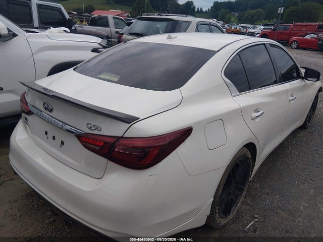 Aukcja sprzedaży 2018 Infiniti Q50 3.0t Luxe, vin: JN1EV7AR3JM436481, numer aukcji: 45450942