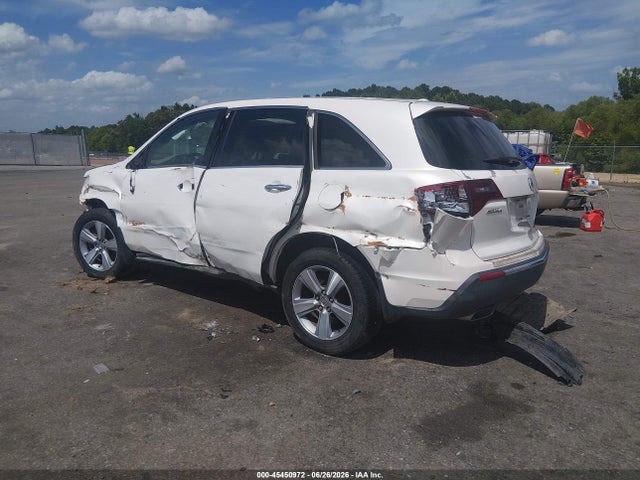 2012 Acura Mdx Technology Package მანქანა იყიდება აუქციონზე, vin: 2HNYD2H37CH528548, აუქციონის ნომერი: 45450972