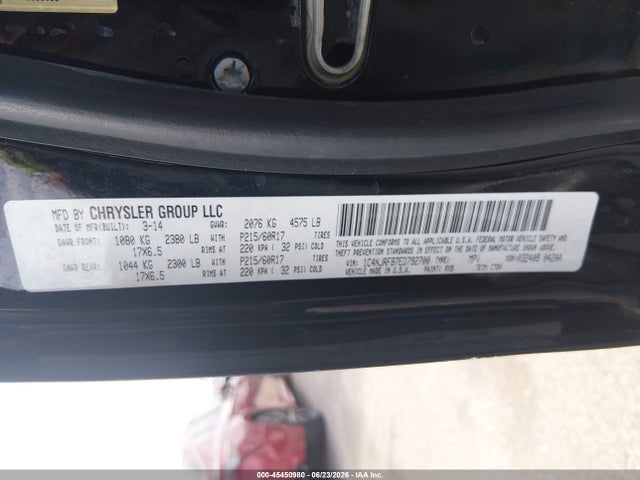 1C4NJRFB7ED792700 Jeep Patriot Latitude