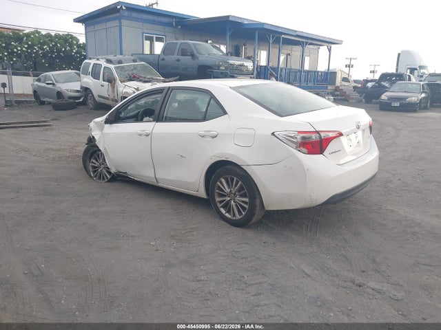 45450995 :رقم المزاد ، 5YFBURHE0EP133906 vin ، 2014 Toyota Corolla Le/le Plus/le Premium مزاد بيع