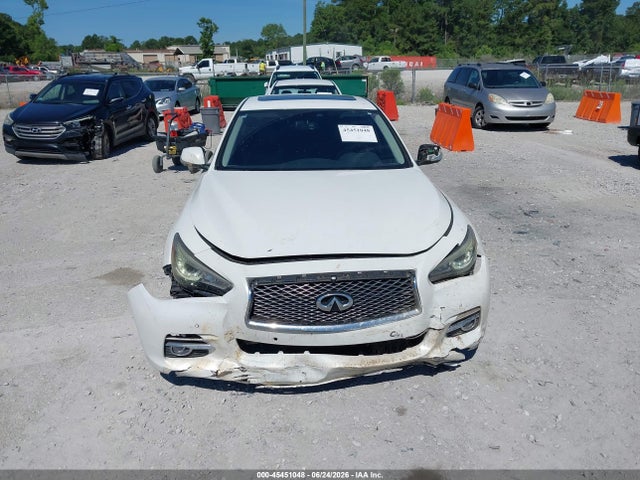 2014 Infiniti Q50 Premium მანქანა იყიდება აუქციონზე, vin: JN1BV7AP3EM689338, აუქციონის ნომერი: 45451048