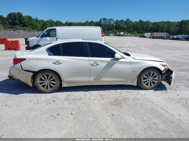 2014 Infiniti Q50 Premium მანქანა იყიდება აუქციონზე, vin: JN1BV7AP3EM689338, აუქციონის ნომერი: 45451048