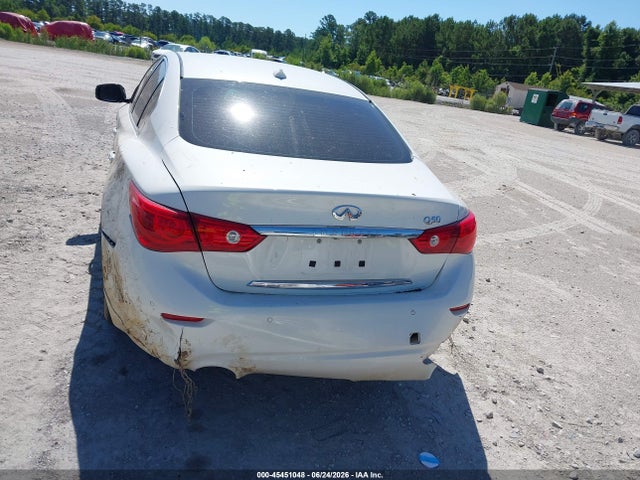 2014 Infiniti Q50 Premium მანქანა იყიდება აუქციონზე, vin: JN1BV7AP3EM689338, აუქციონის ნომერი: 45451048