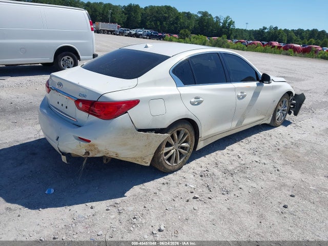 2014 Infiniti Q50 Premium მანქანა იყიდება აუქციონზე, vin: JN1BV7AP3EM689338, აუქციონის ნომერი: 45451048