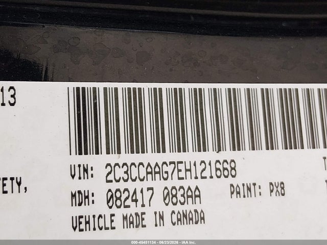 Aukcja sprzedaży 2014 Chrysler 300, vin: 2C3CCAAG7EH121668, numer aukcji: 45451134