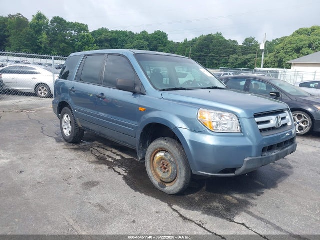 Продаж на аукціоні авто 2006 Honda Pilot Lx, vin: 5FNYF28186B037785, номер лоту: 45451140
