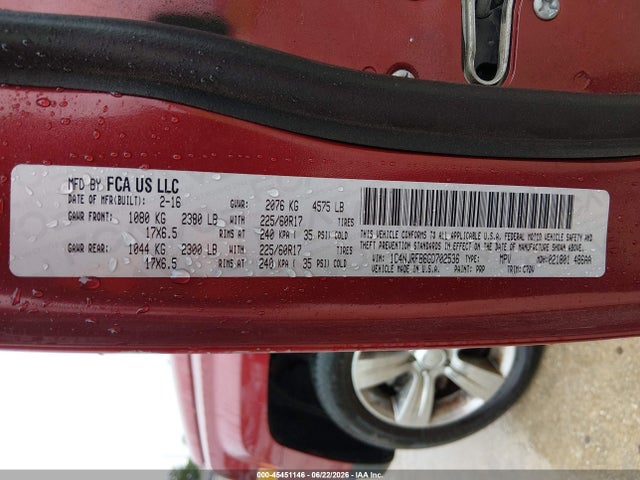 1C4NJRFB6GD702536 Jeep Patriot Latitude
