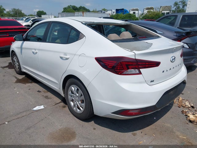 Aukcja sprzedaży 2019 Hyundai Elantra Se, vin: 5NPD74LF5KH482006, numer aukcji: 45451235