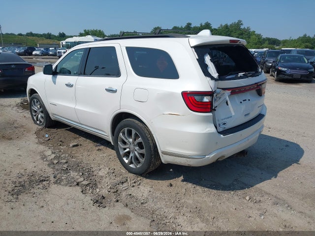 45451357 :رقم المزاد ، 1C4RDJEG1JC201994 vin ، 2018 Dodge Durango Citadel Anodized Platinum Awd مزاد بيع