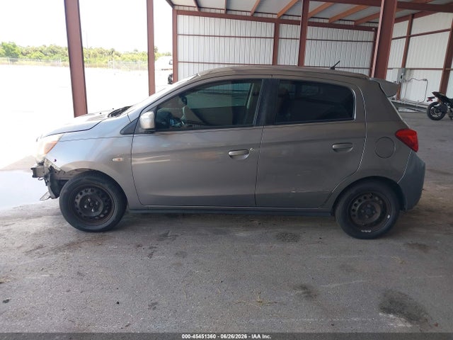 2017 Mitsubishi Mirage Es მანქანა იყიდება აუქციონზე, vin: ML32A3HJ9HH017612, აუქციონის ნომერი: 45451360