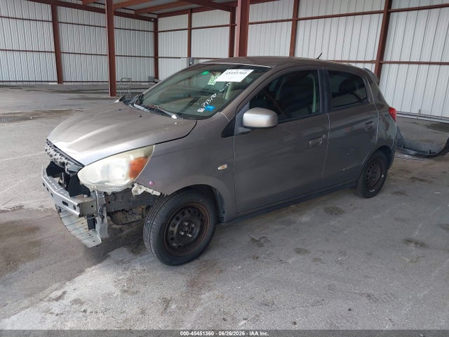2017 Mitsubishi Mirage Es მანქანა იყიდება აუქციონზე, vin: ML32A3HJ9HH017612, აუქციონის ნომერი: 45451360