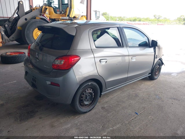 2017 Mitsubishi Mirage Es მანქანა იყიდება აუქციონზე, vin: ML32A3HJ9HH017612, აუქციონის ნომერი: 45451360