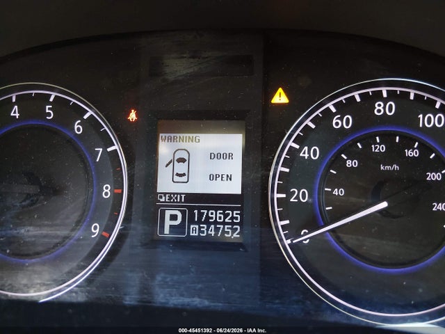 2013 Infiniti G37x მანქანა იყიდება აუქციონზე, vin: JN1CV6AR3DM755143, აუქციონის ნომერი: 45451392