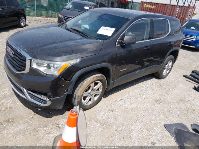 45451399 :رقم المزاد ، 1GKKNKLA1JZ209081 vin ، 2018 Gmc Acadia Sle-1 مزاد بيع