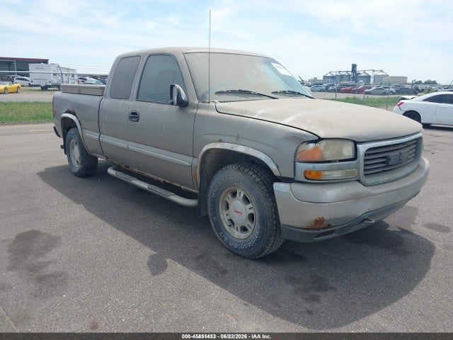 Продажа на аукционе авто 2002 Gmc Sierra 1500 Sl/sle/standard, vin: 2GTEK19T821147712, номер лота: 45451433