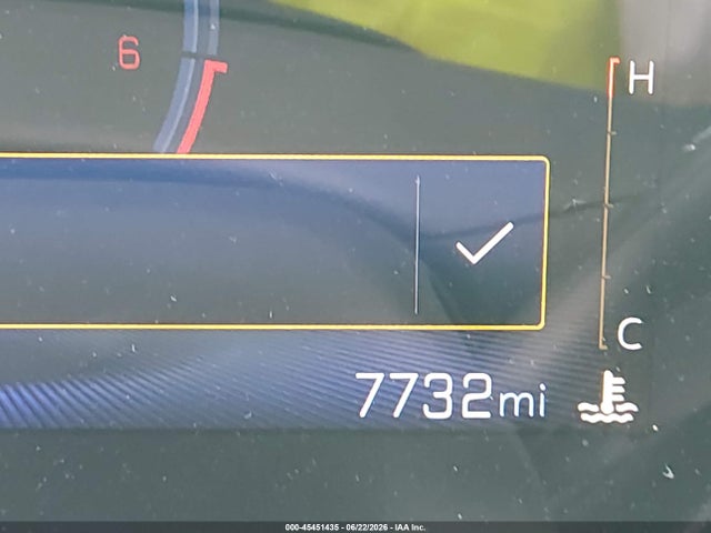 45451435 :رقم المزاد ، KL77LHEP8SC290030 vin ، 2025 Chevrolet Trax Fwd Lt مزاد بيع
