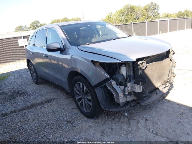 Aukcja sprzedaży 2016 Acura Mdx Technology   Entertainment Packages/technology, Entertainment   Acurawatch Plus Packages, vin: 5FRYD4H67GB056082, numer aukcji: 45451436