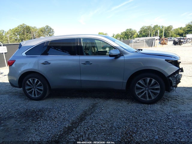 45451436 :رقم المزاد ، 5FRYD4H67GB056082 vin ، 2016 Acura Mdx Technology   Entertainment Packages/technology, Entertainment   Acurawatch Plus Packages مزاد بيع