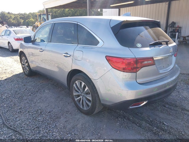 45451436 :رقم المزاد ، 5FRYD4H67GB056082 vin ، 2016 Acura Mdx Technology   Entertainment Packages/technology, Entertainment   Acurawatch Plus Packages مزاد بيع